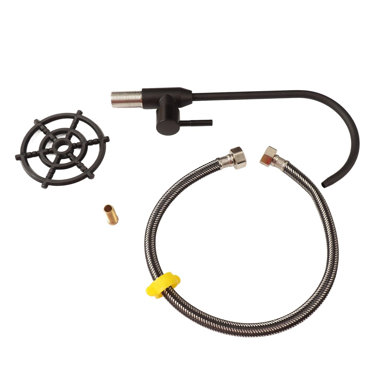 Unterbauwaschbecken unter der Theke, Küchenspüle, 68 x 45 cm, verdickter Edelstahl, Digitalanzeige, Küchenspüle