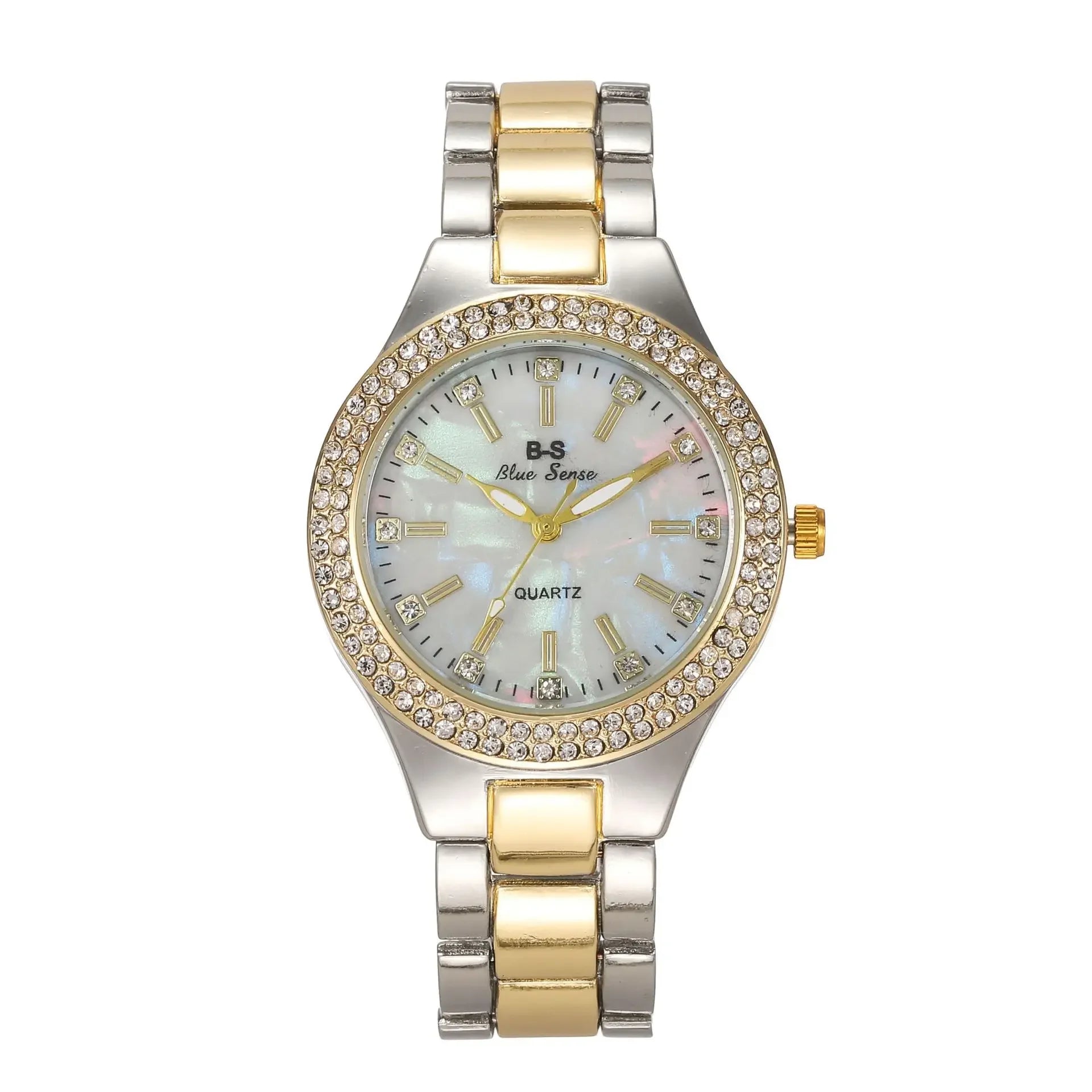 Fashion Casual Women Watch Elegant Luxury Brand Stainless Steel Strap Quartz Dress Watches For Woman Gifts.