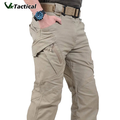City Tactical Cargo Pants Classic Outdoor Hiking Trekking Army Tactical Joggers Pant Camouflage Military Multi Pocket Trousers.