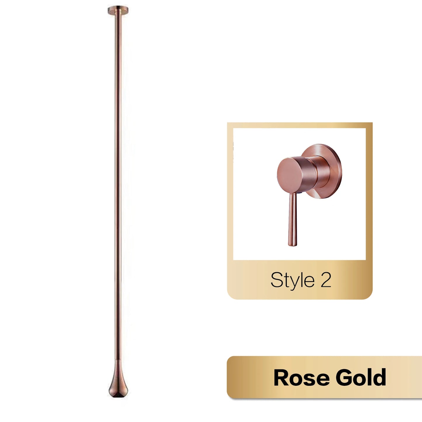 Luxuriöser Badezimmer-Wasserhahn aus gebürstetem Goldmessing im Deckendesign mit doppelter Steuerung von Hot & Cold-Waschtischarmaturen. Einfacher und anpassbarer Wasserhahn