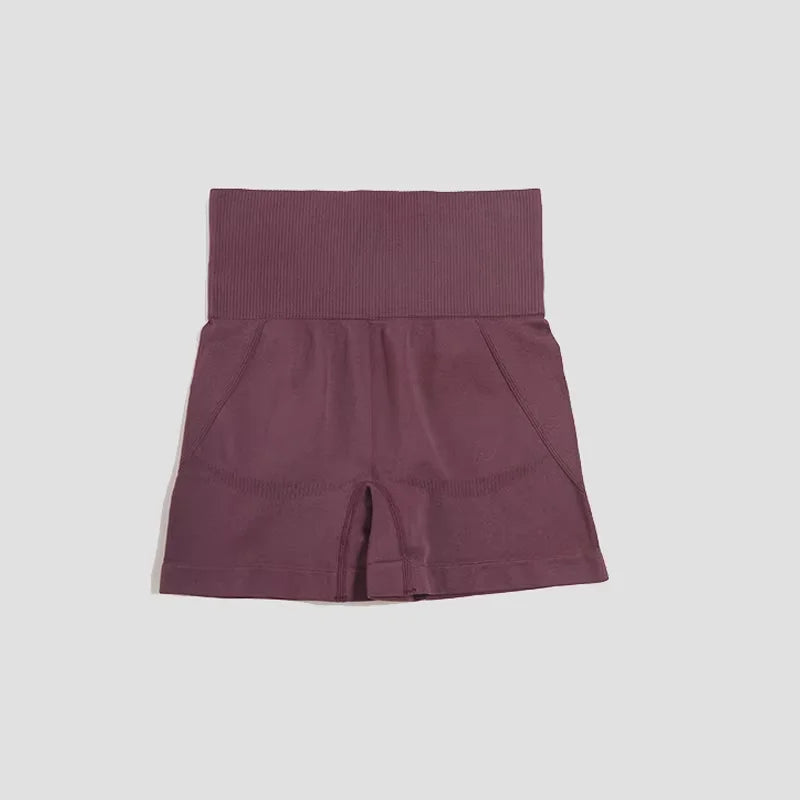 WAREBALL Sports Shorts For Women Cycling Jogging Fitness High Waist Booty Push Up Gym Shorts Female Tight Leggings Yoga Clothing