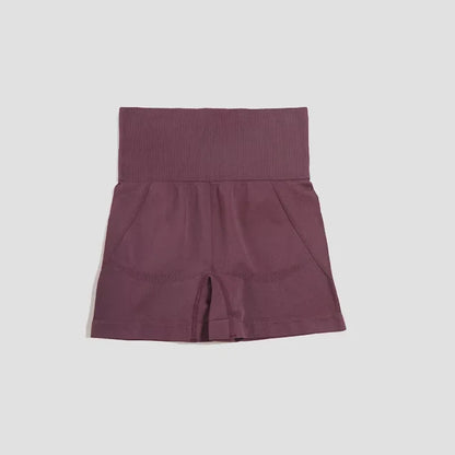 WAREBALL Sports Shorts For Women Cycling Jogging Fitness High Waist Booty Push Up Gym Shorts Female Tight Leggings Yoga Clothing