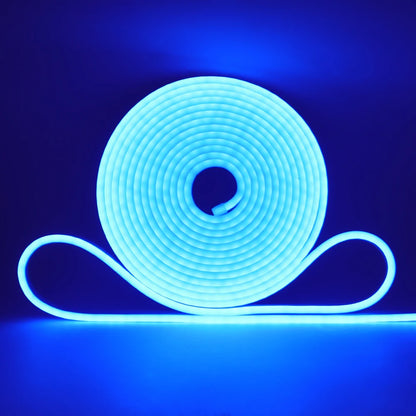 5V 12V 24V Neon LED Strip With 2Pin Wire 120LEDs/M IP67 Silicon Tube Bar Lamp Soft Flexible DIY Light Sign Rope 3000K-6500K