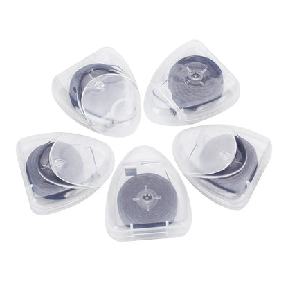AZDENT 5 Box 50m Bamboo Charcoal Dental Flosser Black Toothpick Mint flavor Dental Floss Teeth Flosser Teeth Stick Tooth Cleaner.