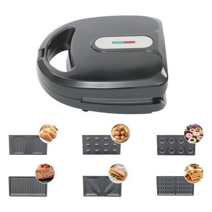 Mini Waffle Maker Sandwich Machine Cake Maker Nonstick Electric Baking Pan Multi Functional Dessert Breakfast Machine.