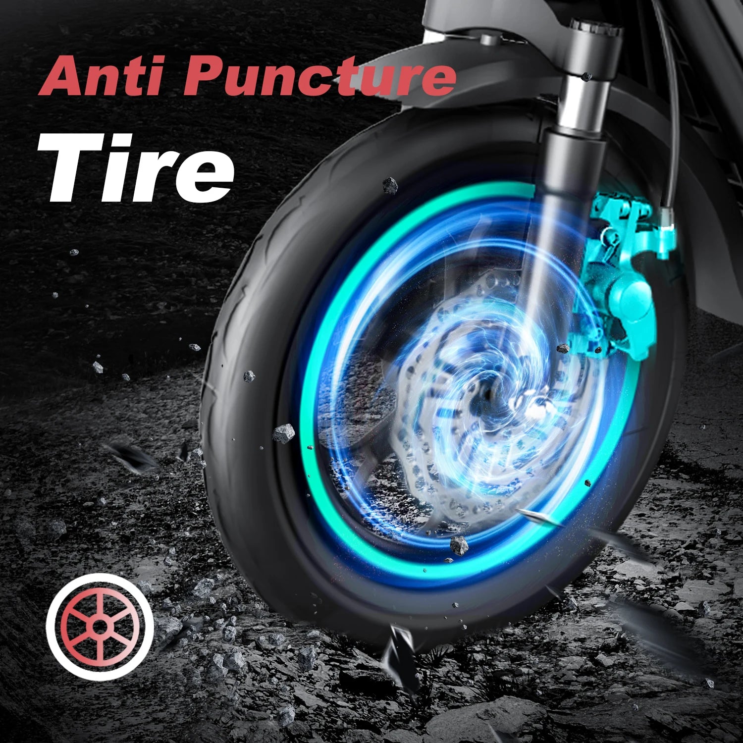 Bogist-M5 Pro Electric Scooter with Storage Basket, Inflatable Wheels, Front Shock Absorber, 500W, 48V, 15Ah, 12 Inch E-Scooter.