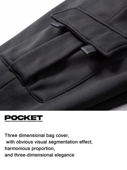 New Cargo Pants Men's Loose Straight Streetwear Jogger Pant Fashion Trousers Multi-Pocket Casual Sweatpants Male Pants.