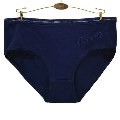 Panties Plus Size Cotton Underwear Women Briefs Woman Knickers Lady Lingerie Girl intimate Large 3 Pieces/Lot.