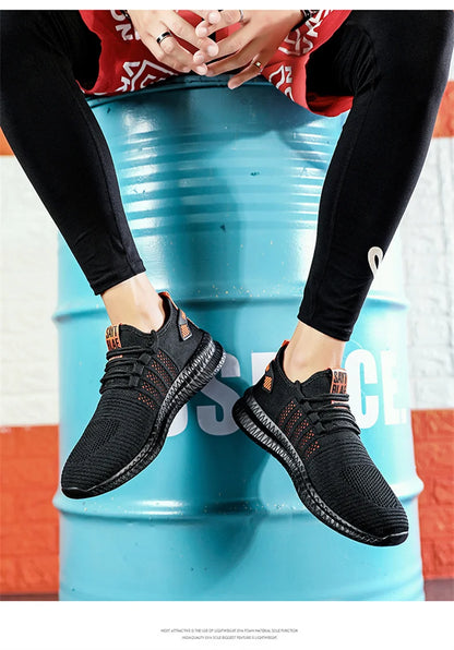2023 New Spring Autumn Men's Shoes Sports All-match Middle-aged And Elderly Casual Shoes Breathable Fashion Men's Cloth Shoes