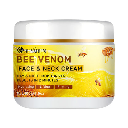 SUYARUN Bee Venom Collagen Anti-Aging Face Cream | Firming Lifting Moisturizer | Wrinkle Reduction | 24H Hydration..