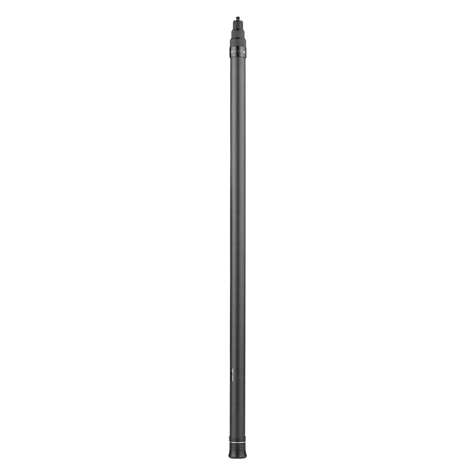 Carbon Fiber Selfie Stick Adjustable Extension Pole with 1/4 Inch Screw Replacement for One X/ One X2/ One R Panoramic Camera.