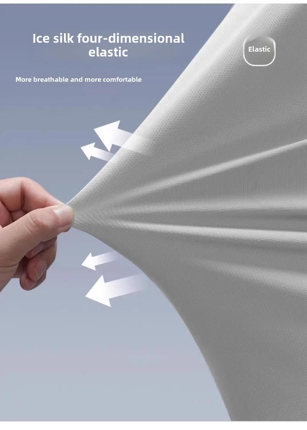 5pcs Men's Lightweight Summer Ice Silk Athletic Set Quick-Dry Running Clothes Outdoor Kit Cycling Fitness Men's Sportswear Set.