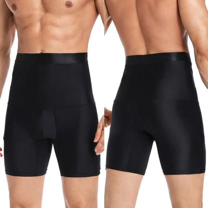Männer Body Shaper Bauch-steuer Shorts Shapewear Bauch Gürtel Boxer Briefs Hohe Taille Abnehmen Unterwäsche Bein Kompression Höschen