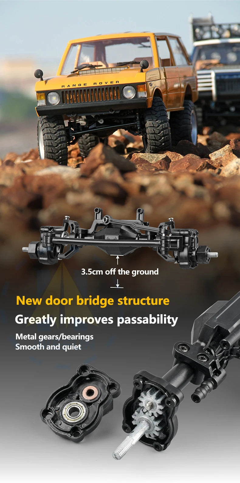NEW 1/12 MN168 Rc Car MN Model 4WD Remote Control Crawler Off Road Vehicle Electric Climbing Car Toys for Children Adults.