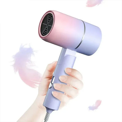 XIAOMI Folding Hairdryer High Power Negative Ion Hair Dryer Home Thermostatic Travel Portable Silent Hair Brush Dryer 2025