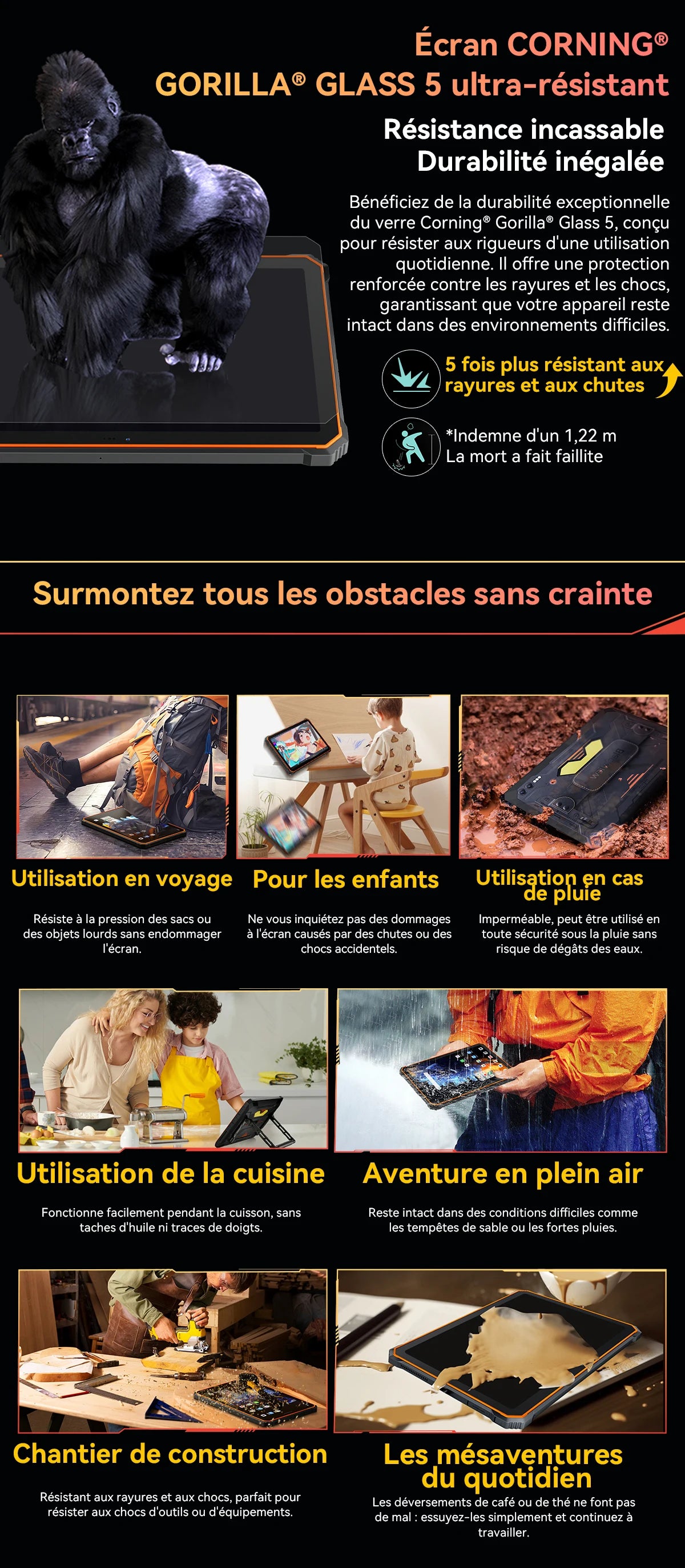 Blackview Active 10 Pro [No EU Charger] Rugged Tablet 36GB + 256GB 11.0" 30000mAh PC 108MP Dual SIM 5G.