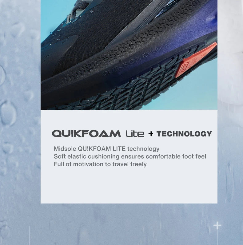 361 Degrees NEW Rainblock 7.0 Anti Splash Rainproof Running Shoes Technology Night Reflective Cushioning Man Sneakers 572342228.