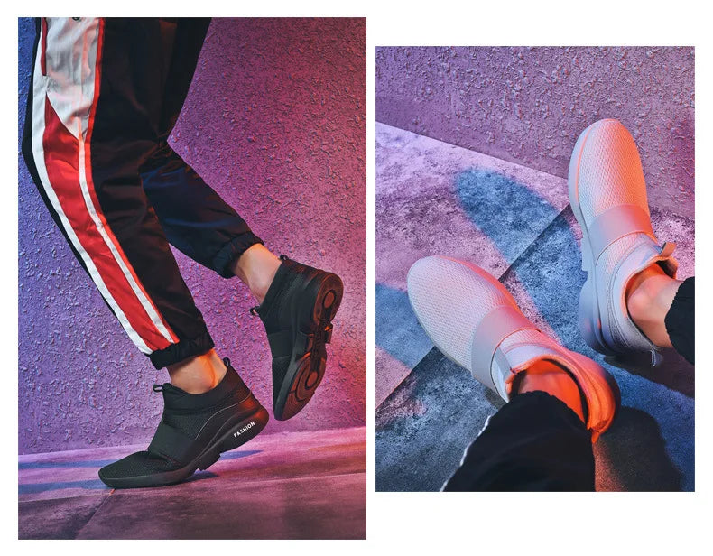 Men Shoes New Loafers Comfortable Fashion Mesh Man Casual Sneakers Couple Shoes Lightweight Non-slip Walking Footwear Size 48.