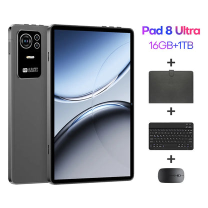 Original Pad 8 Ultra 11 Inch 16GB RAM 1TB ROM tablet Android 14 Core Pad Tablet PC Phone Dual Wifi tablette android 8800mah