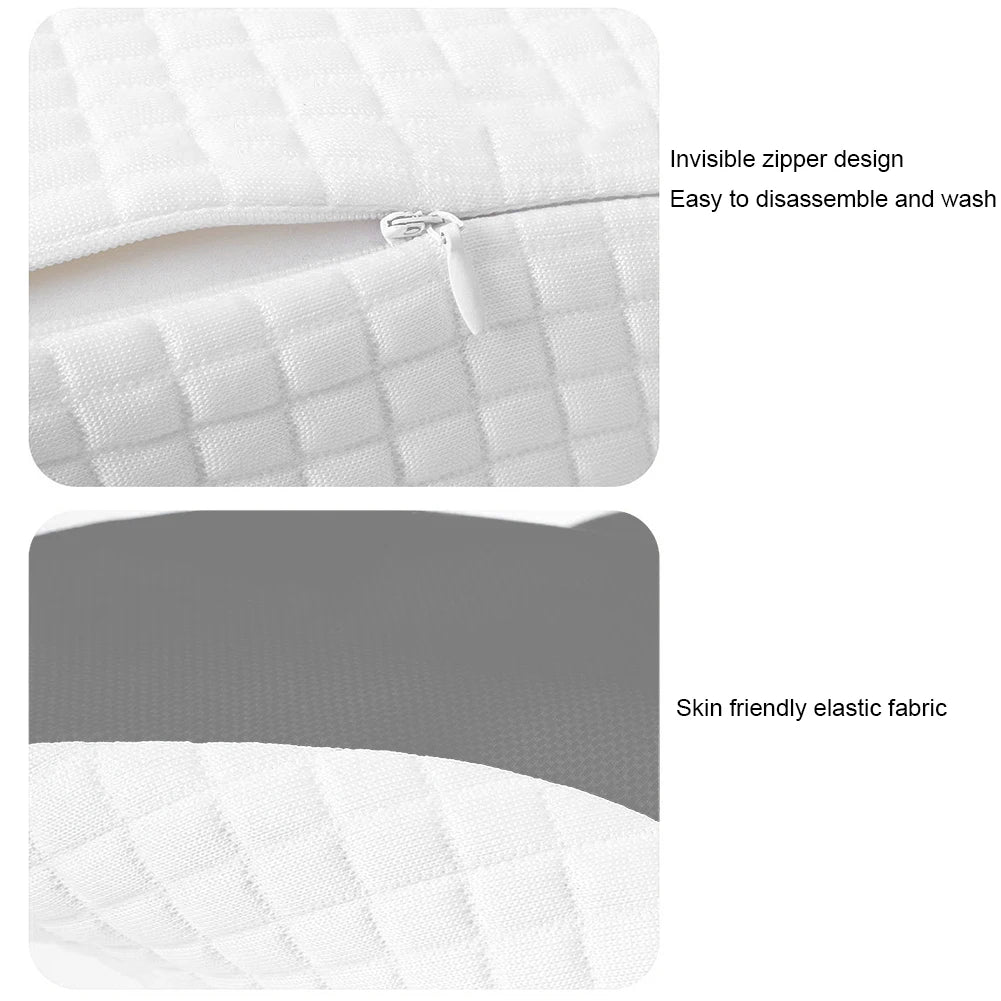 Ergonomic Sleep Cervical Vertebra Pillow Neck Protection Side Sleeping Butterfly Pillow Sleep Cervical Orthopedic Neck Pillow.