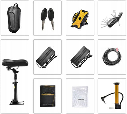 Cheevalry S10 Electric Scooter 2*1600W Motor 52V 33AH Battery Electric Scooter 10 Inch Tires City Commuter Electric Scooter