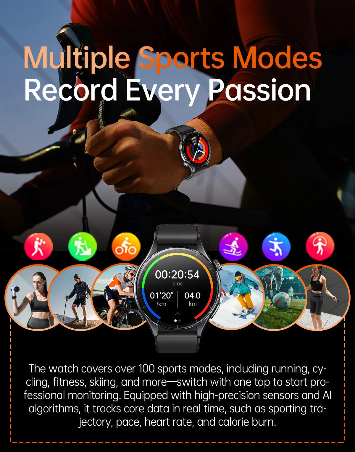 2025 New NFC  Health MonitorUric Acid Blood Pressure Blood oxygen Body Analysis Smart Watch ECG+PPG Clock Smartwatch Men lady