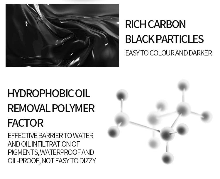 YANQINA Liquid Eyeliner Pencil 4D Waterproof Mascara Set Cosmetics Eye Liner Thick Curling Mascara Eyebrow Pencil Eyes Makeup.