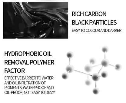 YANQINA Liquid Eyeliner Pencil 4D Waterproof Mascara Set Cosmetics Eye Liner Thick Curling Mascara Eyebrow Pencil Eyes Makeup.