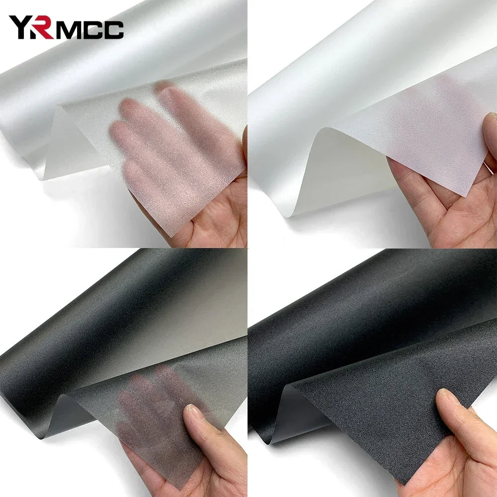 Car Window Matte Film Electrostatic Adsorption Frosted Anti Look Film Self Adhesive Scratch-resistant Sticker Car Accessories.