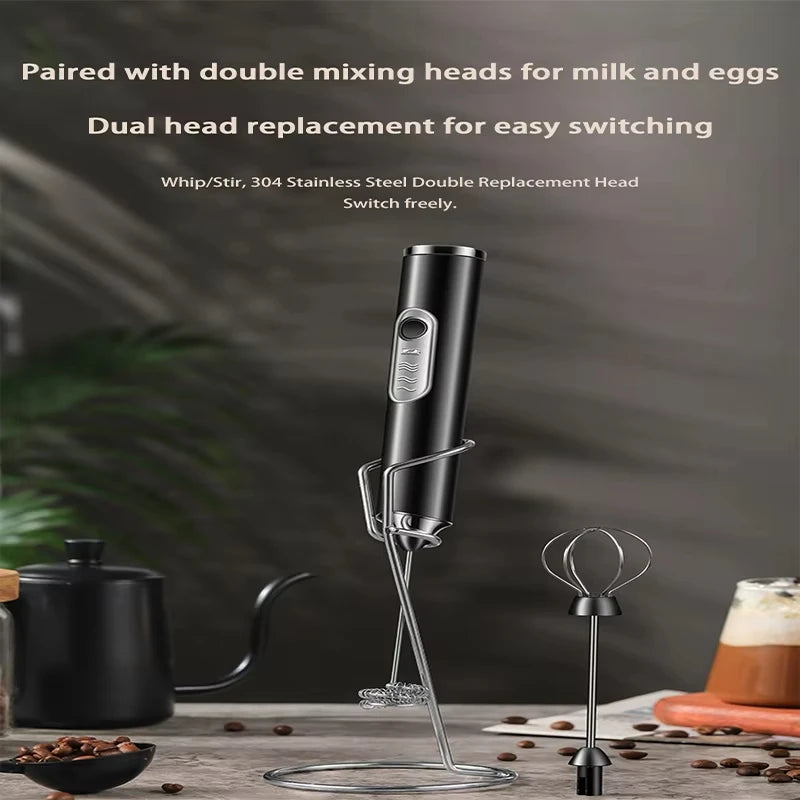 Xiaomi Electric Milk Frother Mini Handheld Wireless Powerful Type-C Rechargeable Convenience Coffee Milk Whippingmousseur à lait.