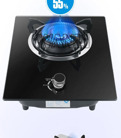 4.0KW Household Single-Burner Gas Stove/Desktop Embedded Dual-Purpose Natural Liquefied Gas Stove /Electronic Pulser.