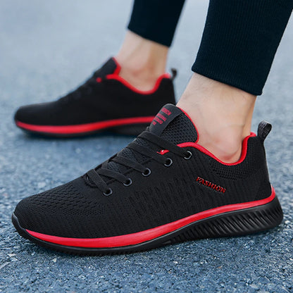 Männer Rennen Gehen Stricken Schuhe Mode Lässig Turnschuhe Atmungsaktive Sport Sportlich Gym Leichte Männer Turnschuhe Casual Schuhe