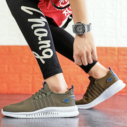 Big Size 48 Sneakers Shoes Men Lightweight Breathable Running Walking Male Footwear Lace-up Adult Sneakers Zapatillas De Deporte.