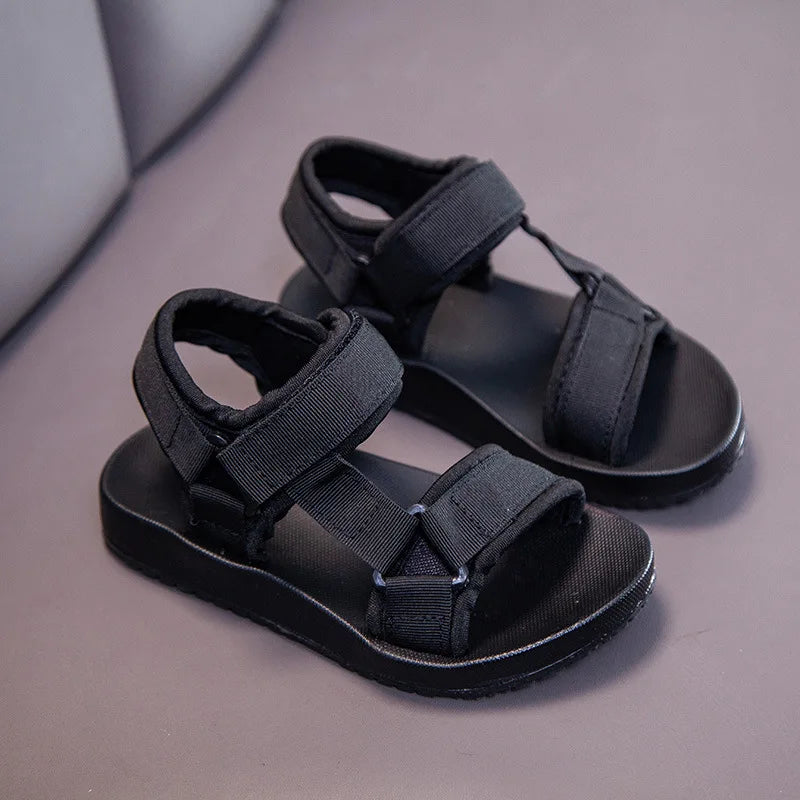 2021 Summer Boys Sandals Casual Children Kids Shoes Rubber School  Breathable Open ToeBoy Beach Sandal.