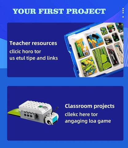 NEW 280PCS Parts WeDo 2.0 Robotics Construction Core Set Building Blocks Compatible with 45300 Scratch 3.0 Educational DIY Toys.