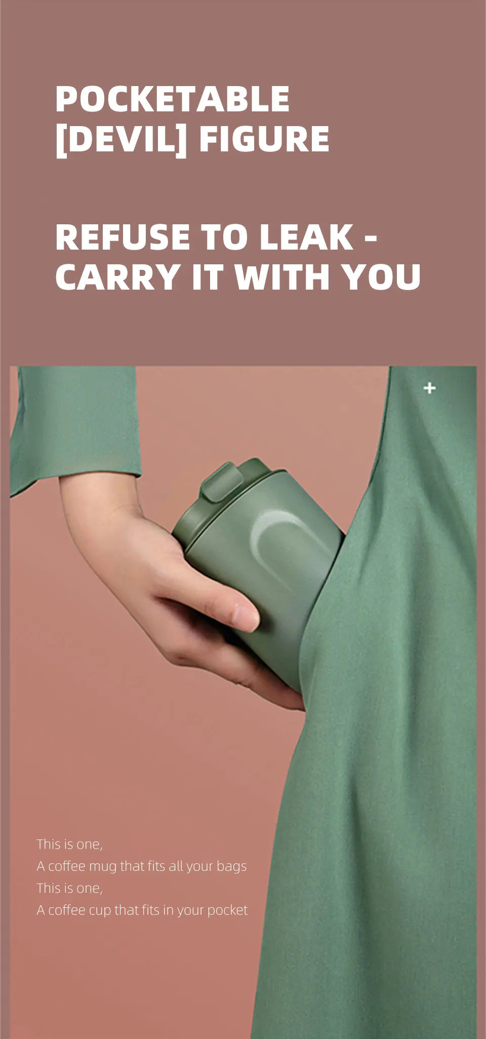 Thermos Bottle for Coffee Thermal Cup for tea Mini Tumbler Insulated Vacuum Flask Mug Stainless Steel Leakproof Travel Drinkware.