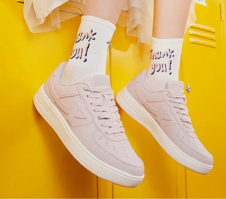 Xtep Skateboarding Shoes Non-Slip Wear-Resistant Casual White Couple Skate Sneakers Male Female Luxury Brand Shoes 881219319851