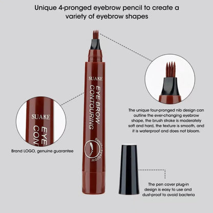 Eyebrow pencil Waterproof Permanent Long Lasting High quality professional makeup for women Cheap Cosmetics Enhancer.