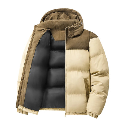 Winter Loose-fit Thickened Warm Cotton Parka Men Trendy Student Puffer Jacket Oversize Parka Korean Men's Puffer Jacket Parkas.