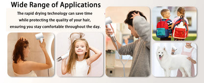 1600W Super Hair Dryer Leafless Hair dryer Personal Hair Care Styling Negative Ion Tool Constant Anion Electric Hair Dryers