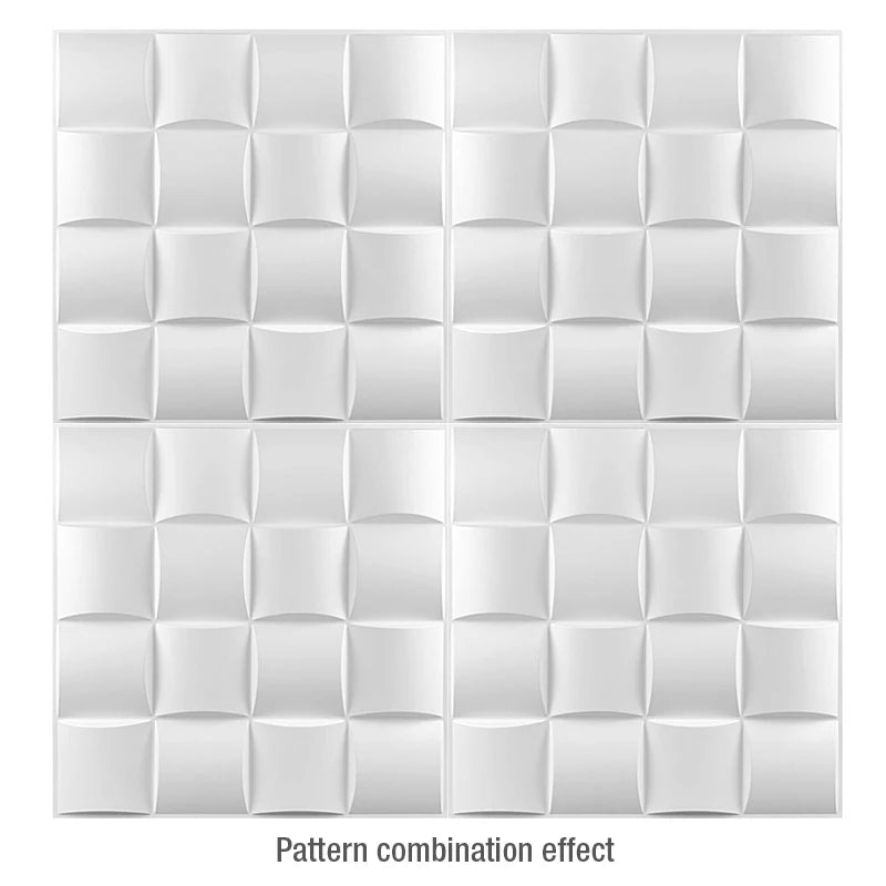 30x30cm 3D Wall Panel Geometric solid 3d Stone brick Living Room TV Background Decal Tile Mold 3D wall sticker bathroom kitchen