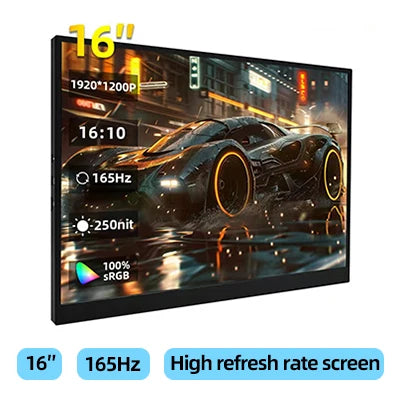 ZSUS 2160*1440  14-inch 2K Portable Monitor 60HZ For Laptop XBox PS4 / 5 Switch TV Box Cell Phone PC Extension  Mobile.