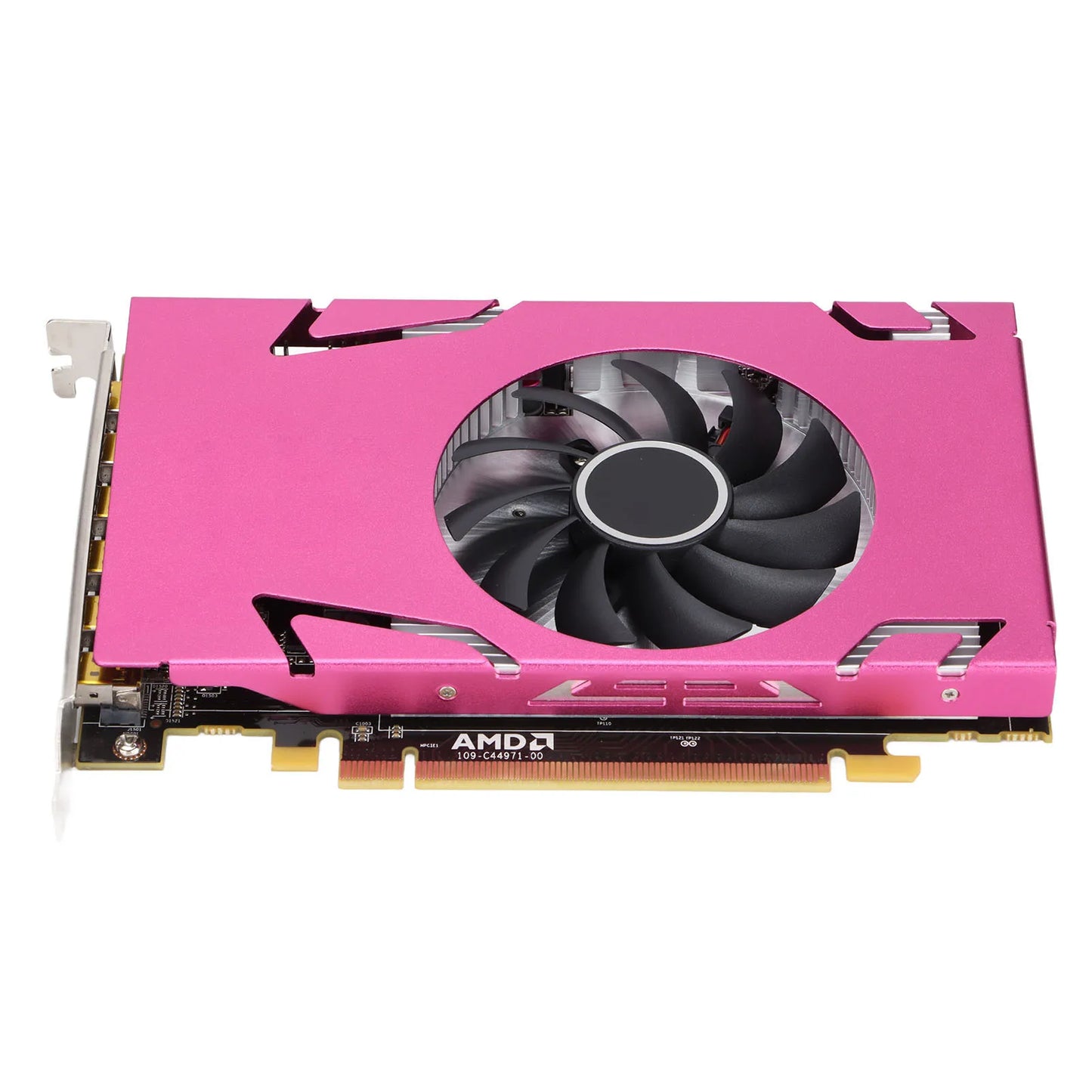 PC Graphics Card Graphics Card R7 350‑4G 6Mini DP GA Pink Six Screen Single Slot Graphics Card for Win System Graphics Card.