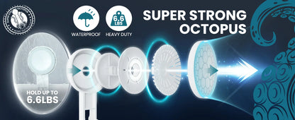 TAILI Seifenschale für die Dusche, wasserdichter Duschseifenhalter, robuste Seifenschale ohne Bohren, Seifenhalter für Badezimmer, Küchenspüle