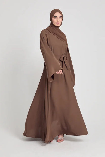 (No Scarf) Ramadan Eid Abaya Damen Dubai Luxury Kebaya Muslim Abayas Women Kaftan Long Dress Islam Dresses Caftan 9 Colors S-2XL.