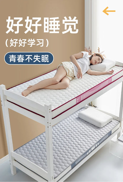 Latex Memory Baumwolle Matratze Kissen für Heim kinder Tatami Matte benutzer definierte Studenten wohnheim einzelne 90x190 Matratze