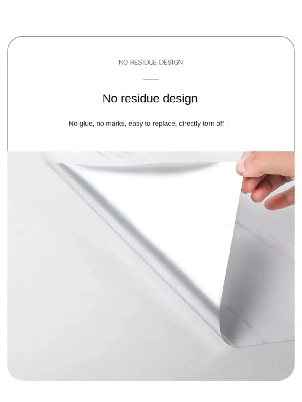 80CM Marble Self Adhesive Waterproof Wallpaper for Bathroom Wall Deocr Kitchen Oil Proof Mould-Proof Wall Stickers Home Decor