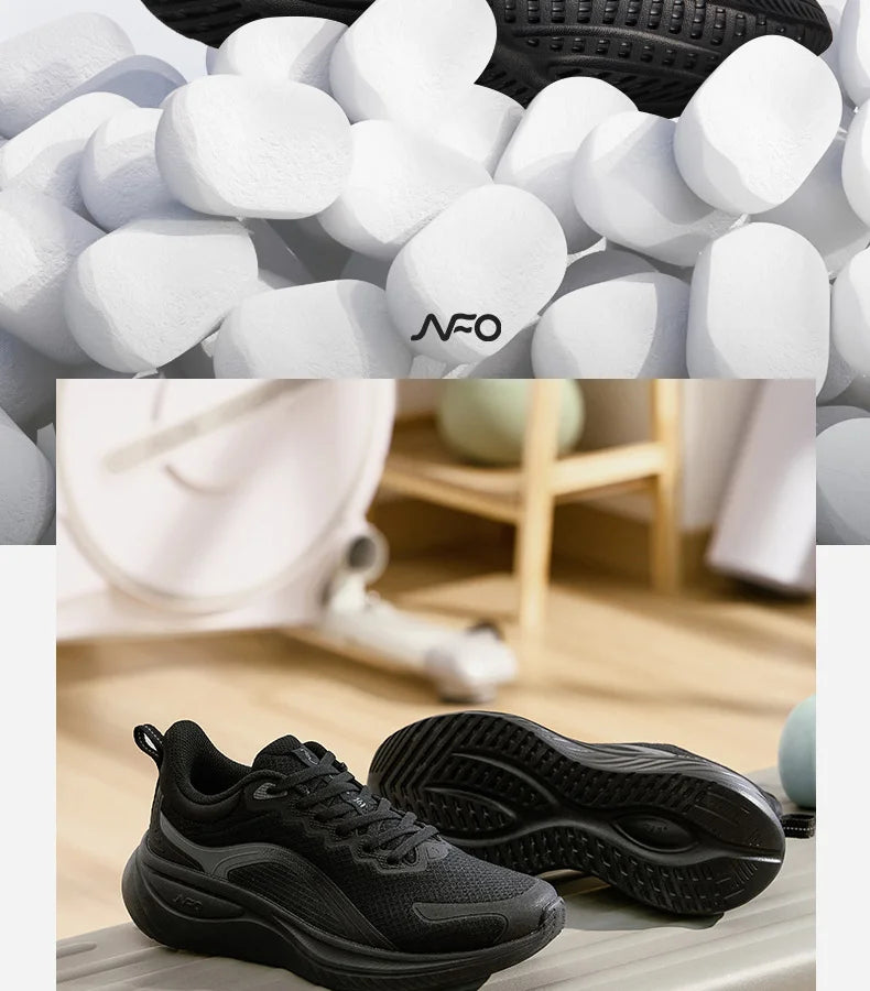 361 Degrees SoftFlow 3.0 Women's Running Sports Shoes Shock Absorption Rebound All-match Comfortable Sneakers Female 682412242.