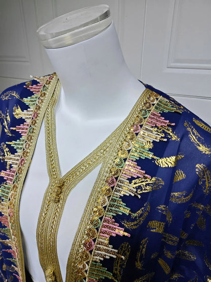 Eid Kimono Jalabiya Muslim Set Women Abaya Dubai Kaftan Morocco Caftan Kebaya Ramadan Dress Djellaba Islam Clothing Ramadan Robe