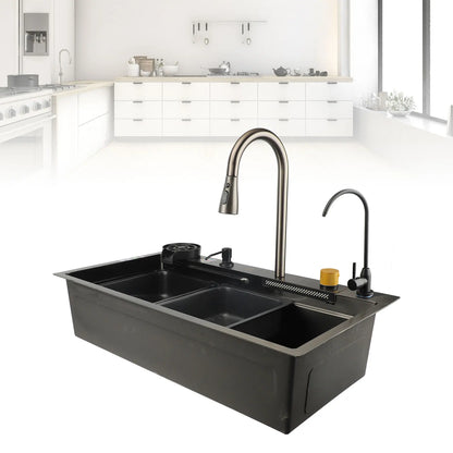 Edelstahl-Küchenspüle, Unterbau-Küchenspüle, einfache, einfache Installation, professionelle große Kapazität für die Küche zu Hause